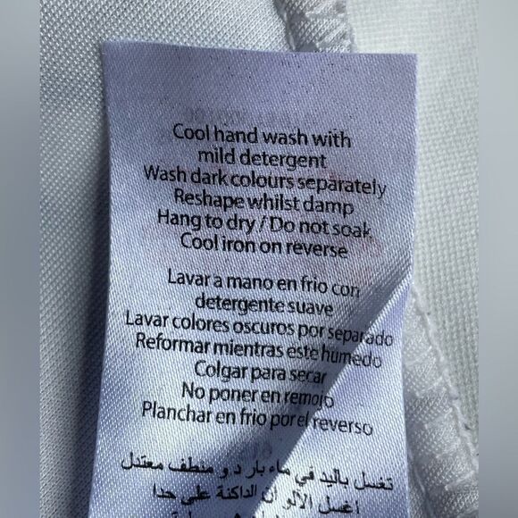 Quiz Pale Mint Green Scuba Fit & Flare Hi/Low Floral Swing Dress (Size: 4) - Picture 14 of 16